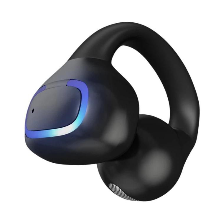 GD30 Single Ear Earring Style Bluetooth Earphone IPX3 Waterproof Clear Noise Reduction Earphone
