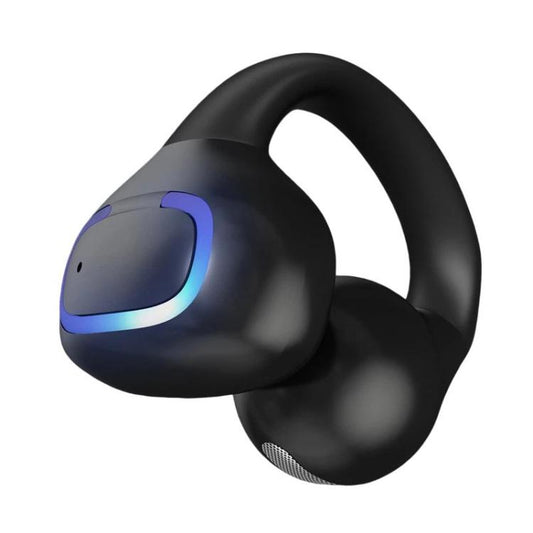 GD30 Single Ear Earring Style Bluetooth Earphone IPX3 Waterproof Clear Noise Reduction Earphone