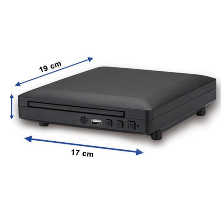 Portable Home DVD/EVD/VCD High-Definition Mini Disc Player, US Plug, EU Plug