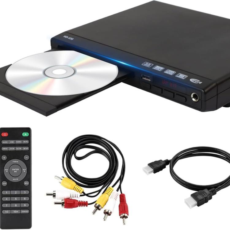 High-Definition Mini Home DVD/EVD/VCD Player Children CD Player, US Plug, EU Plug, UK Plug, AU Plug