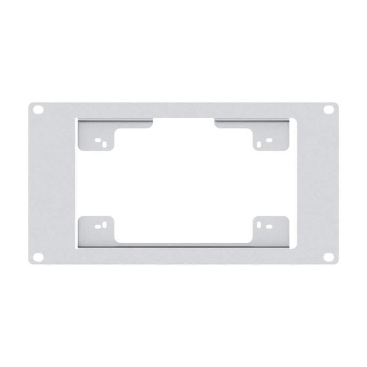 HomeRack 7 Inch DSI Display Mounting Panel, 3U Mounting Space, Compatible With Official Raspberry Pi 7inch Touch Displays, Waveshare 34390