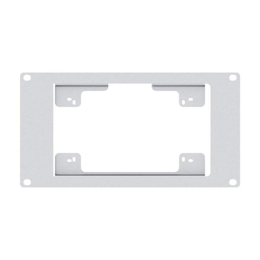 HomeRack 7 Inch DSI Display Mounting Panel, 3U Mounting Space, Compatible With Official Raspberry Pi 7inch Touch Displays, Waveshare 34390