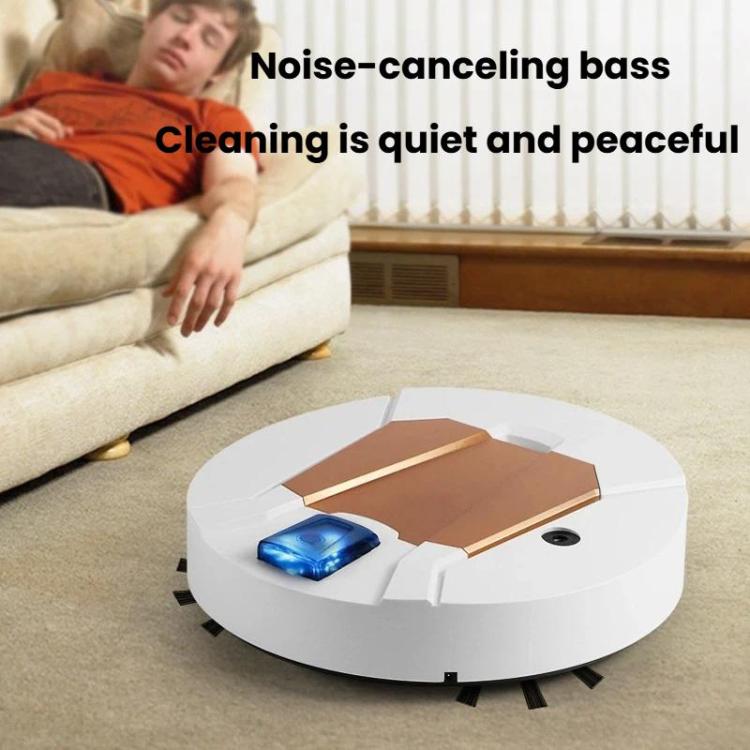 Mini Rechargeable Household Sweeping Robot Smart Vacuum Cleaner Cleaning Machine, White, Black, White With Spray, Black With Spray