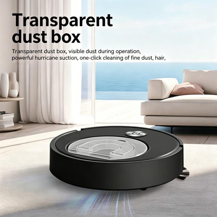 Robot Vacuum Cleaner 3-in-1 Sweeping, Vacuuming & Mopping With Visual Large Dustbin