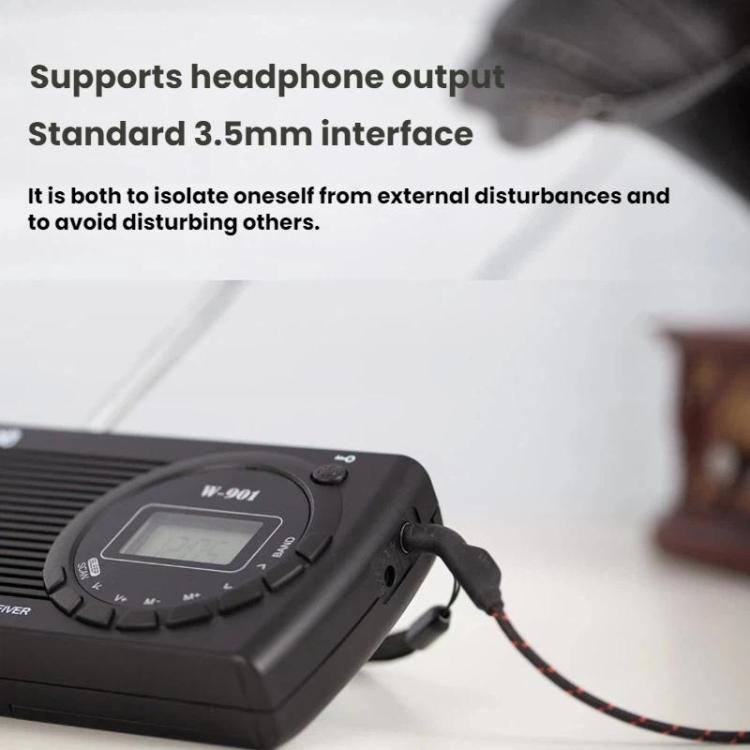 FM/AM/SW Multi-Band LCD Screen Clock-Controlled Stereo Radio, For EU, For US