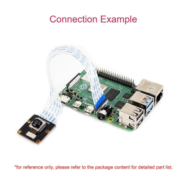 IMX708 Camera Sensor Module, Supports Autofocus, Compatible With The Raspberry Pi Camera Module 3 Baseboard, 34274