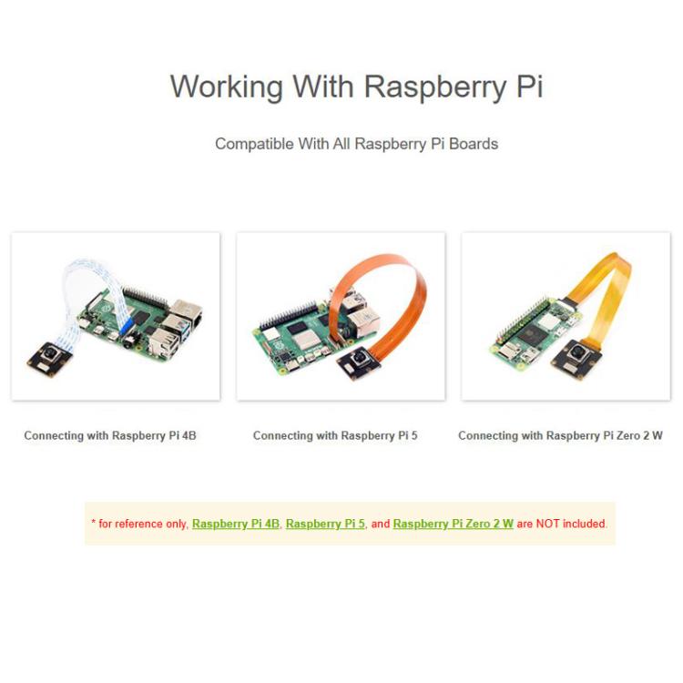 IMX708 12MP High Resolution Autofocus Camera,  Compatible With Raspberry Pi Series Boards, 34276