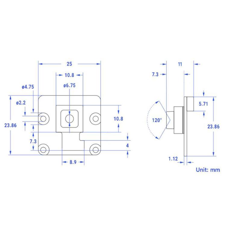 IMX708 12MP High Resolution Autofocus Camera,  Compatible With Raspberry Pi Series Boards, 34276