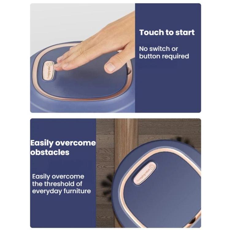 Fully Automatic Home Smart USB Rechargeable Cleaning Robot