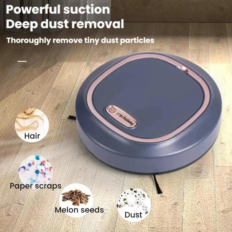 Fully Automatic Home Smart USB Rechargeable Cleaning Robot