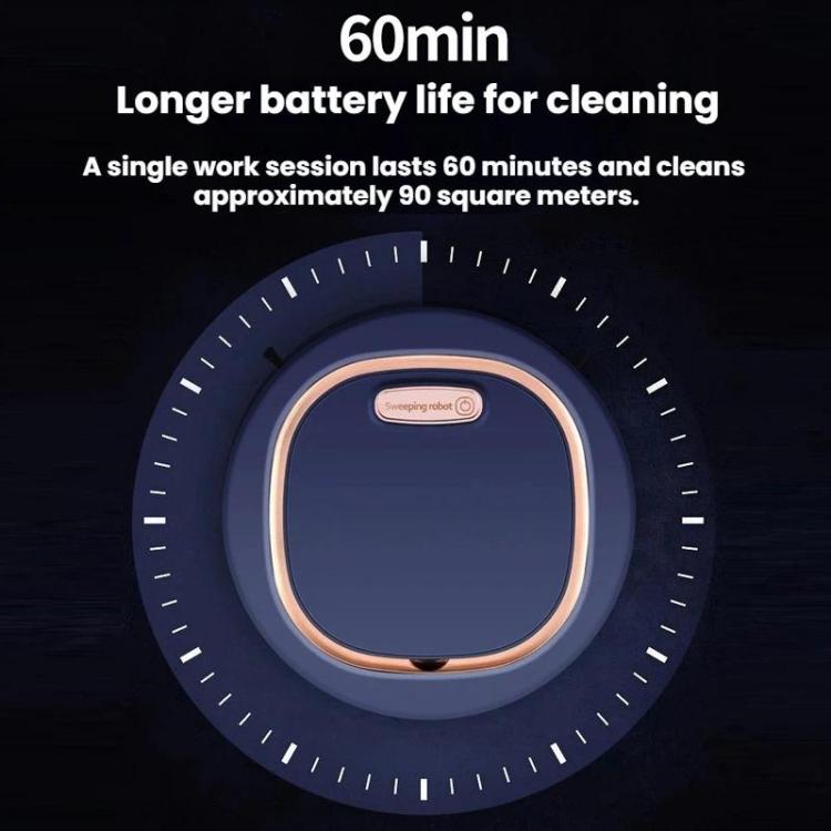 Fully Automatic Home Smart USB Rechargeable Cleaning Robot