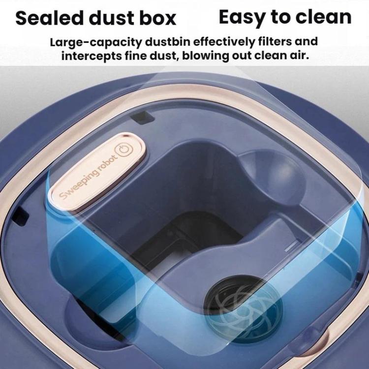 Fully Automatic Home Smart USB Rechargeable Cleaning Robot
