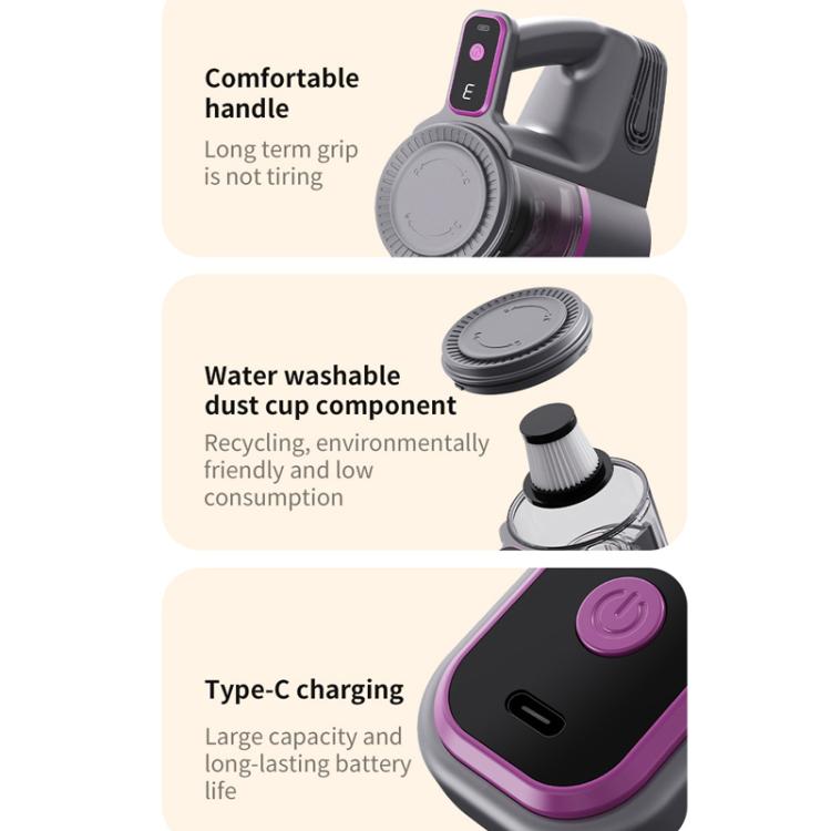 Multifunctional Cordless Handheld Vacuum Cleaner Floor Scrubber Combo