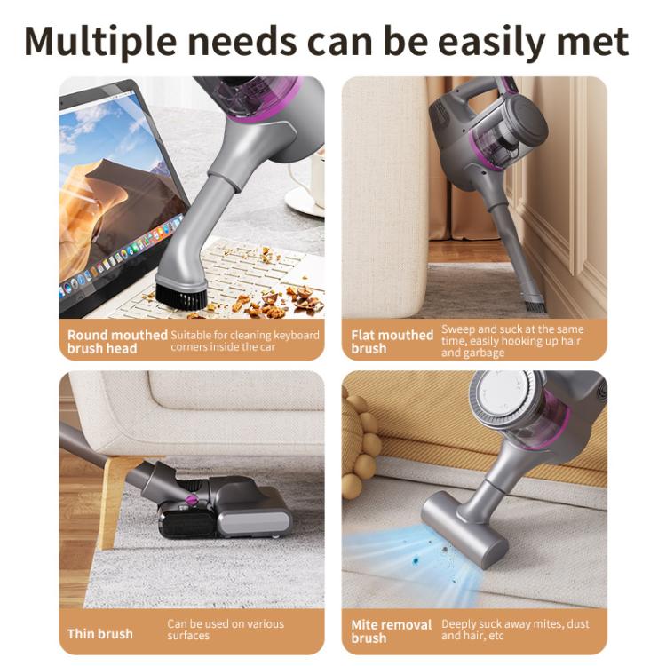 Multifunctional Cordless Handheld Vacuum Cleaner Floor Scrubber Combo