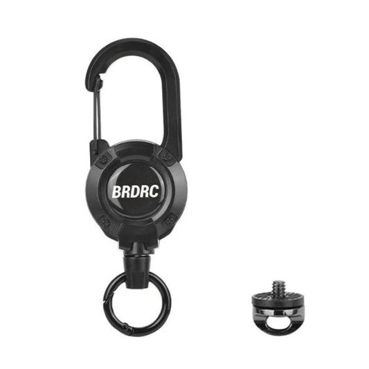 For DJI Osmo Action 6 / Pocket 3 / 4 BRDRC Action Camera Telescopic Backpack Carabiner, Normal
