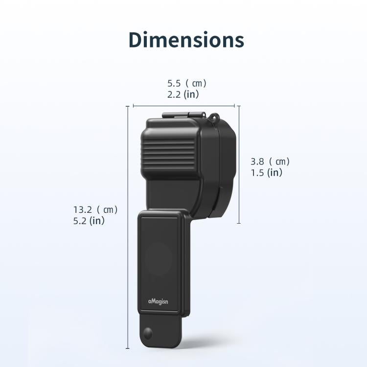 For DJI Osmo Pocket 4 aMagisn Gimbal Protector Case Protective Cover with One-Piece Flip Design Integrated 3D Joystick Guard