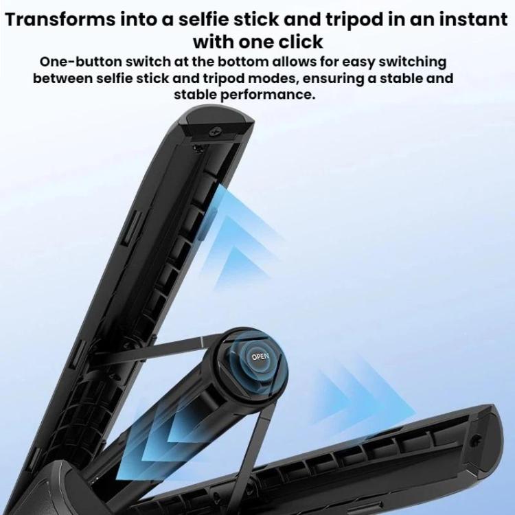 For Insta360 Ace Pro / 2 / X5 Flymile Quick-Release Selfie Extension Pole Tripod