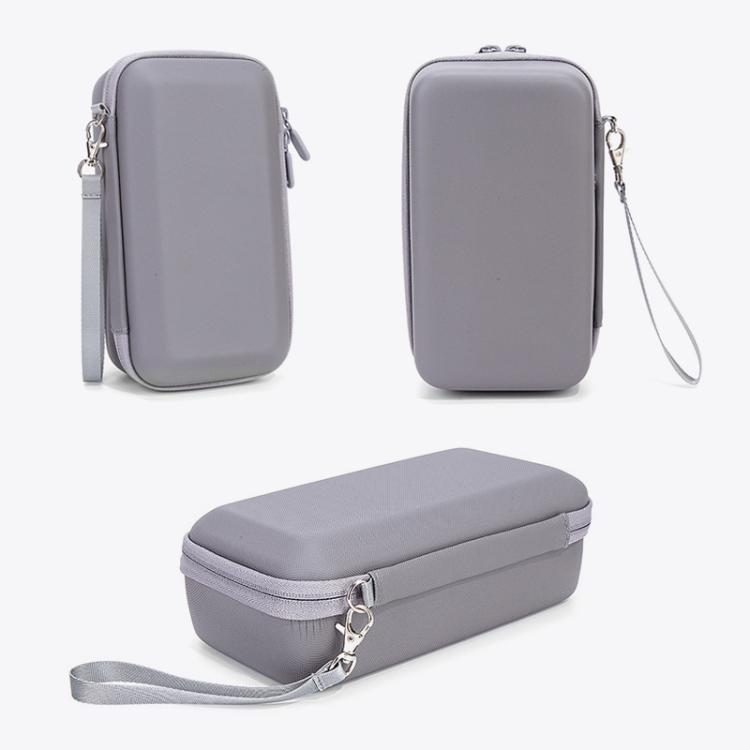 For DJI Osmo Pocket 4 Hard Carrying Case Portable Travel Storage Bag with Wrist Strap & Soft Flannel Inner