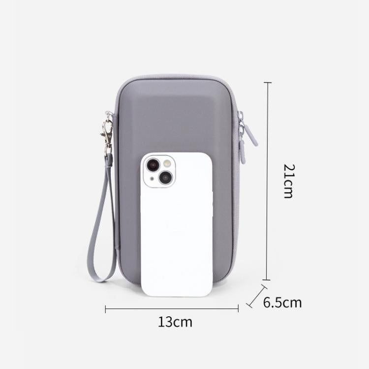For DJI Osmo Pocket 4 Hard Carrying Case Portable Travel Storage Bag with Wrist Strap & Soft Flannel Inner