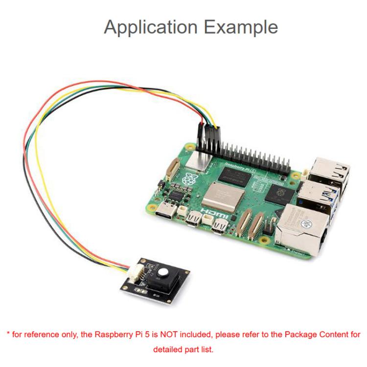 Environment 6 In 1 Gas Sensor Module Supports UART Control Interface, Waveshare 34169