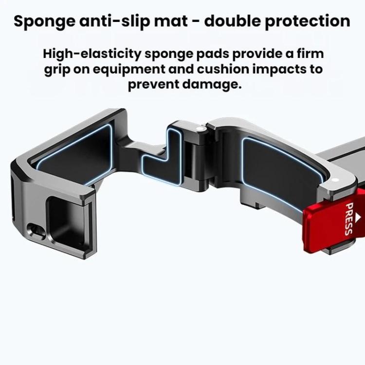 For DJI Osmo Pocket 4/3  Flymile Multi-functional Magnetic Frame Base