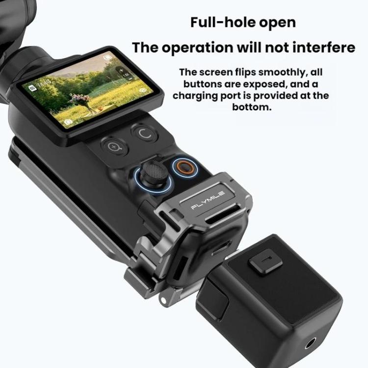 For DJI Osmo Pocket 4/3  Flymile Multi-functional Magnetic Frame Base