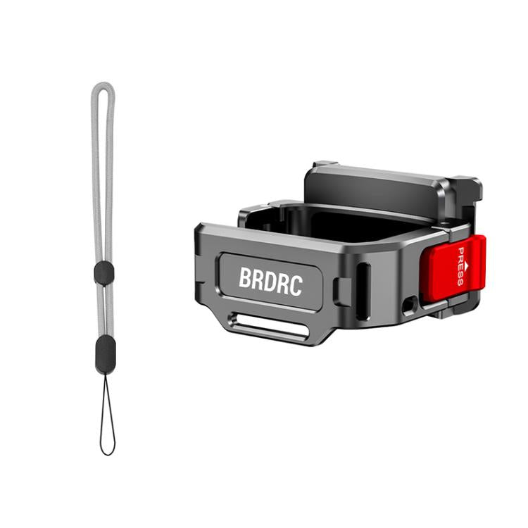 For DJI Osmo Pocket 4 BRDRC Cold Shoe Interface Quick-Release Expansion Frame Bracket, For DJI Osmo Pocket 4
