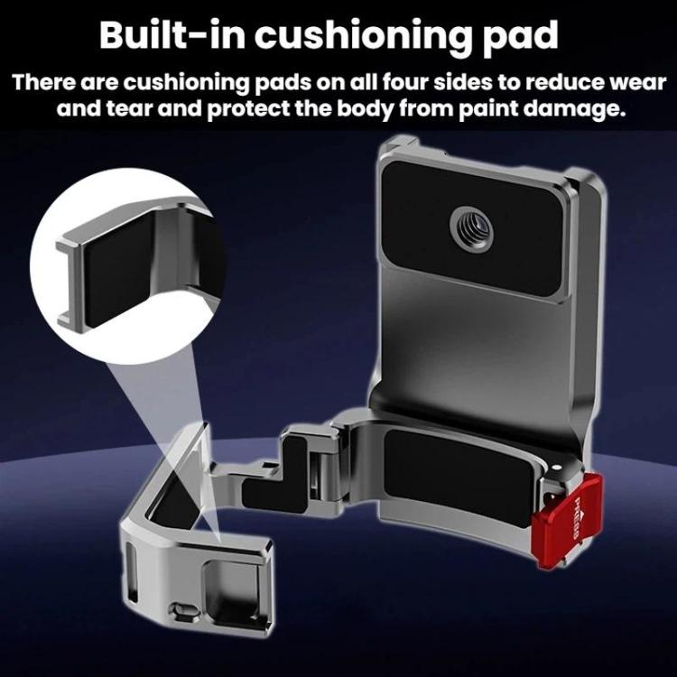 For DJI Osmo Pocket 3 / 4 BRDRC Multi-Functional Magnetic Base Adapter Frame Extension Stand, For DJI Osmo Pocket 3 / 4 Titanium