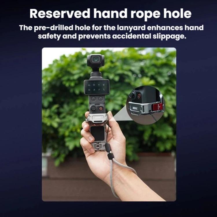 For DJI Osmo Pocket 3 / 4 BRDRC Multi-Functional Magnetic Base Adapter Frame Extension Stand, For DJI Osmo Pocket 3 / 4 Titanium