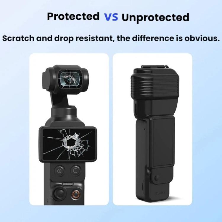 For DJI Osmo Pocket 4 BRDRC Display Lens Cover Gimbal Protective Case