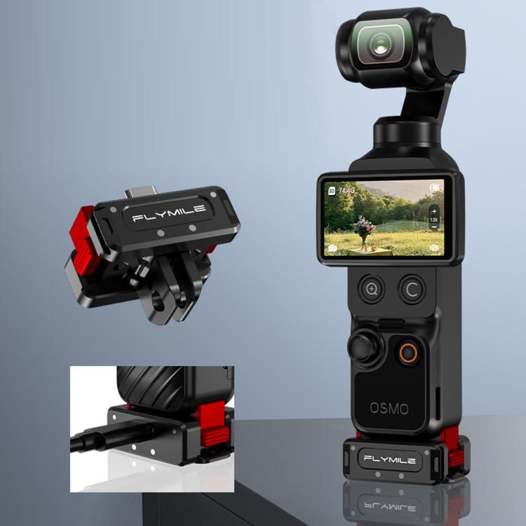 DJI Osmo Pocket 4 / 3 Flymile Magnetic Quick-Release Charging Adapter