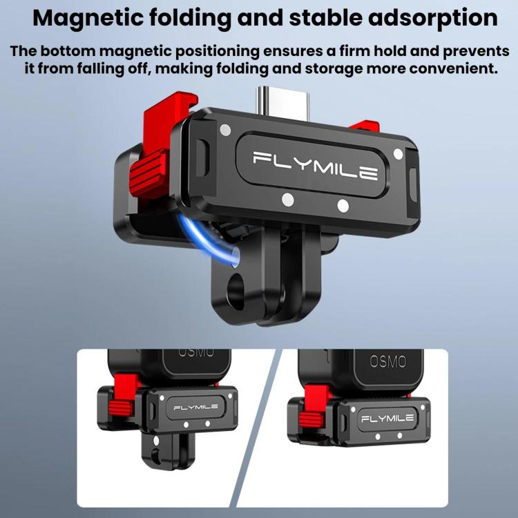 DJI Osmo Pocket 4 / 3 Flymile Magnetic Quick-Release Charging Adapter