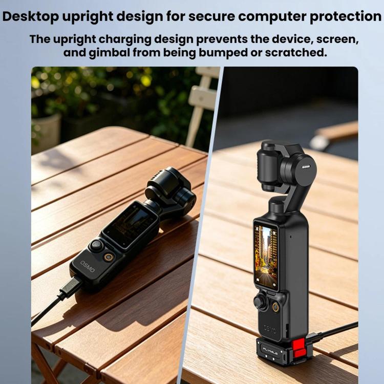 DJI Osmo Pocket 4 / 3 Flymile Magnetic Quick-Release Charging Adapter