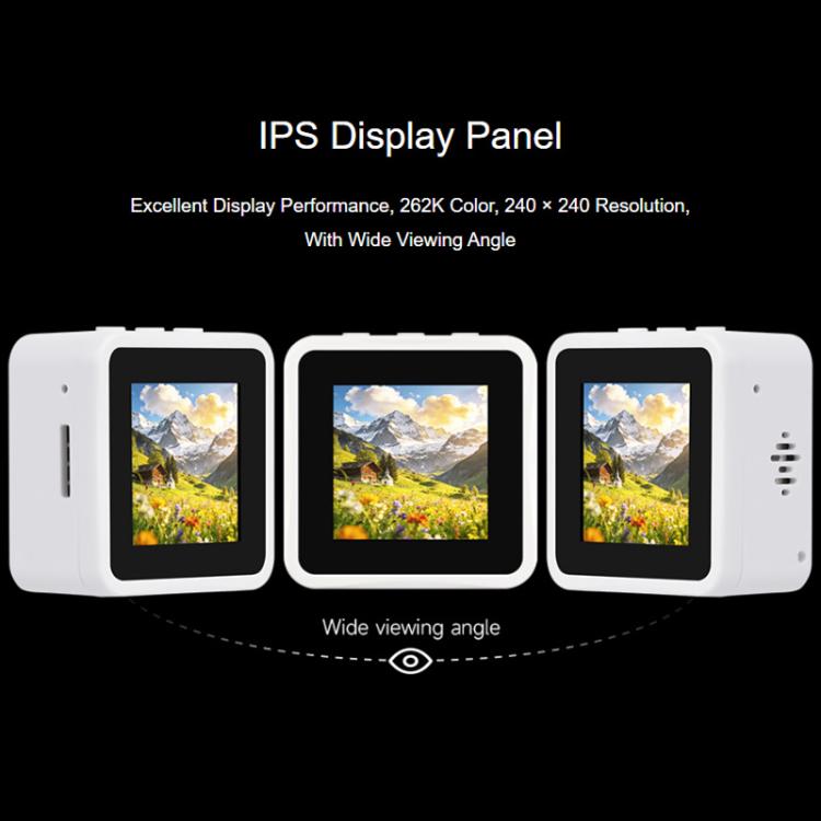 Waveshare 33868 ESP32-S3 1.54 Inch LCD Display Development Board 262K Color, Supports Dual Microphones, 2.4GHz Wi-Fi And BLE 5, 33868