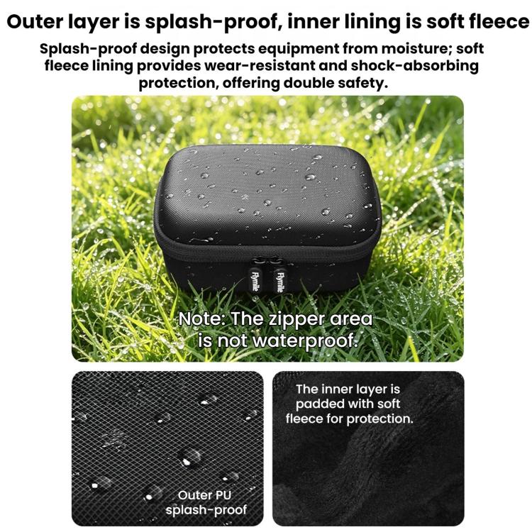 For DJI Action 6 / 5 / 4 / Insta360 Ace Pro 2 Flymile Street Photography Handle Storage Bag