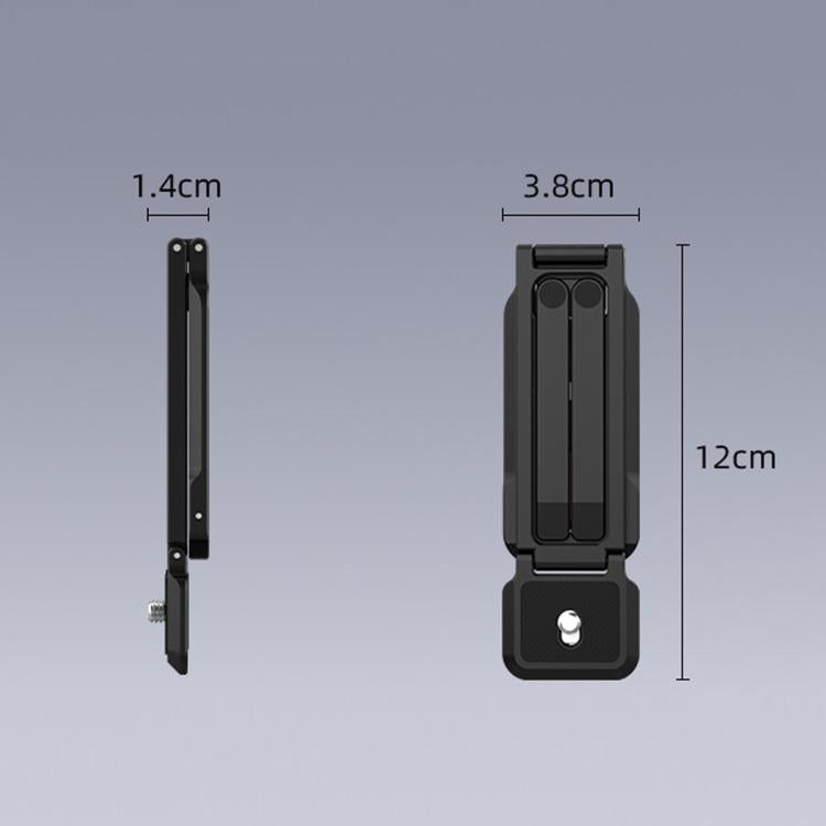 DJI Osmo Pocket 4 / 3 BRDRC Magnetic Tripod Metal Mounting Bracket, BRDRC