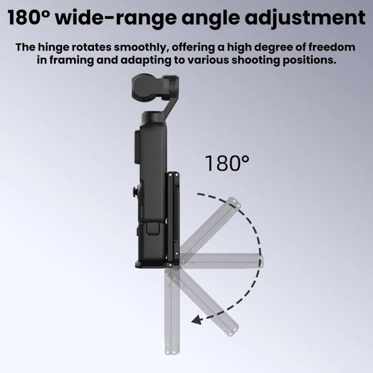 DJI Osmo Pocket 4 / 3 BRDRC Magnetic Tripod Metal Mounting Bracket, BRDRC