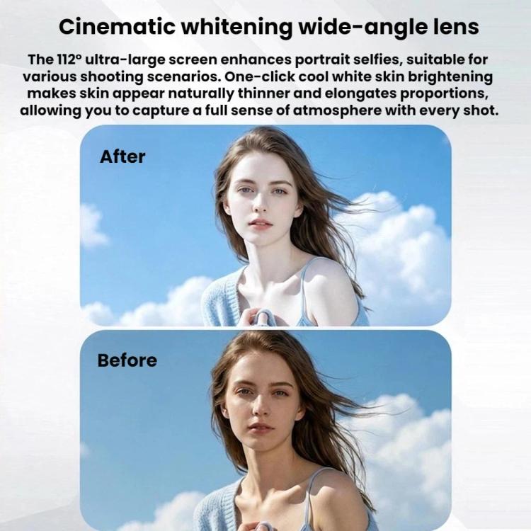 For DJI Osmo Pocket 3 / 4 BRDRC Filter Extension Lens Widening Filter Accessory, Beauty Filter, Whitening Filter