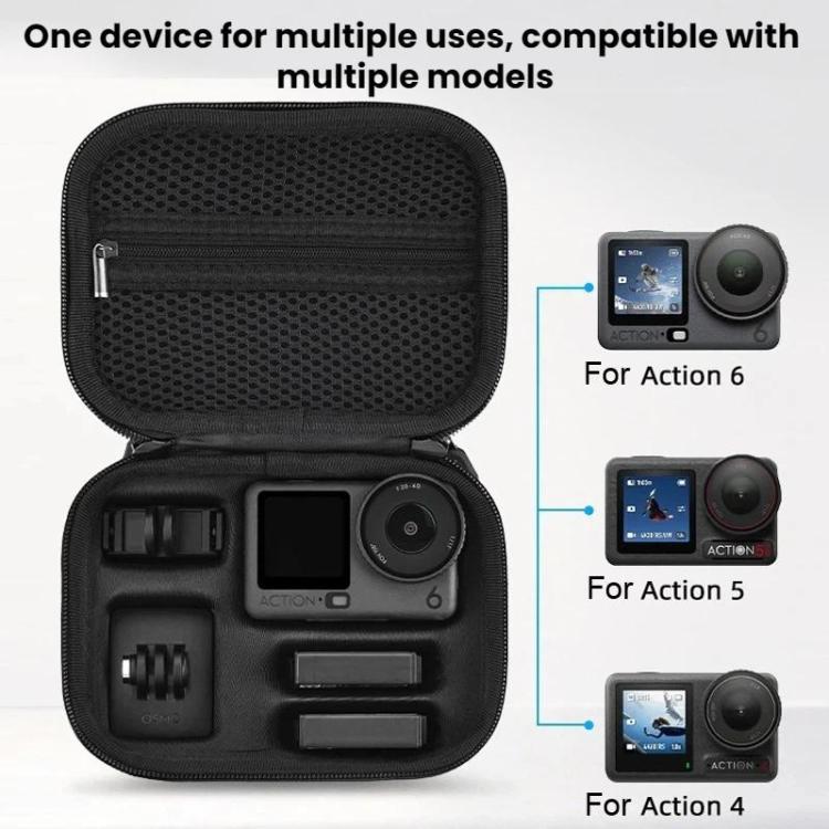 For DJI Osmo Action 6 / 5 Pro / 4 BRDRC Portable Camera Accessory Carrying Case