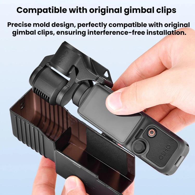 For DJI Osmo Pocket 4 / 3 BRDRC Screen Lens Cover Protective Case