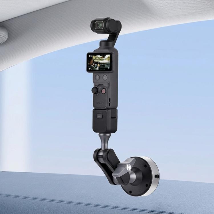 For DJI Osmo Pocket 4 / 3 Flymile Automotive Camera Electric Vacuum Cup Mount, FLY075, ZZ10760