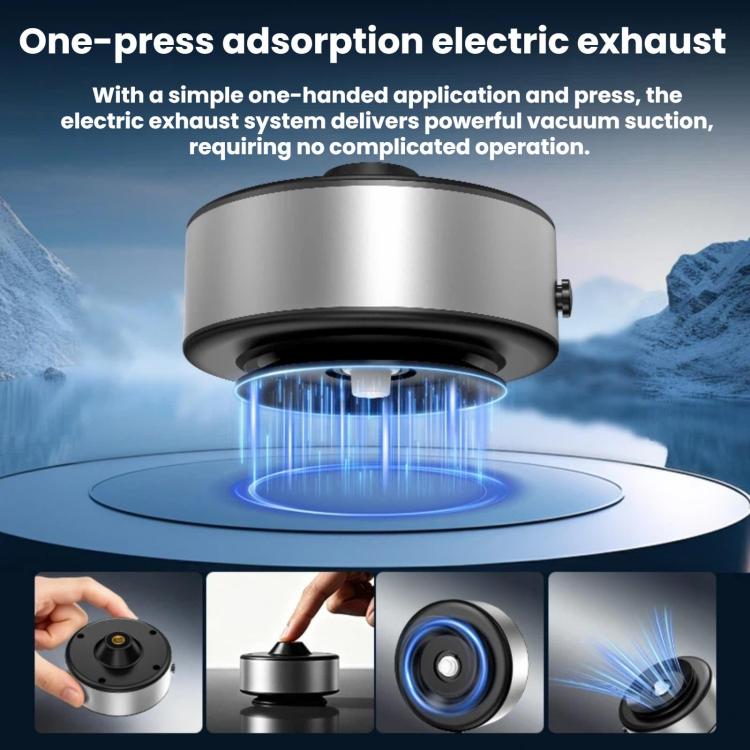 For DJI Osmo Pocket 4 / 3 Flymile Automotive Camera Electric Vacuum Cup Mount, FLY075, ZZ10760
