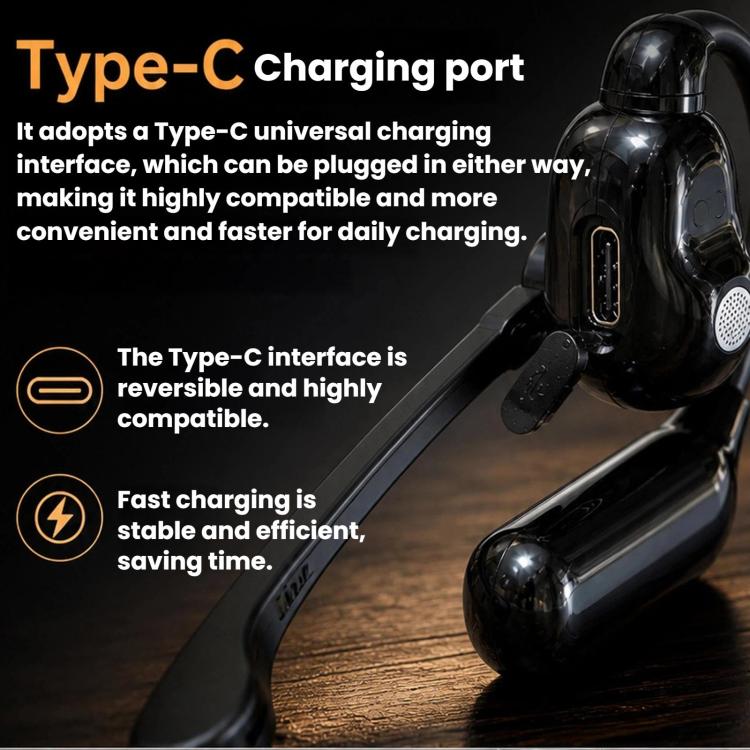 Ear-Hook Rotatable Bluetooth Earphone, HD Noise Reduction Rainproof Earphone, V1, V3