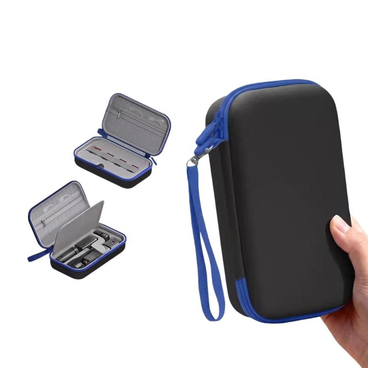 For DJI Osmo Pocket 4/3 Creator Combo Hard Carrying Case PU Leather Portable Travel Storage Bag with Divider