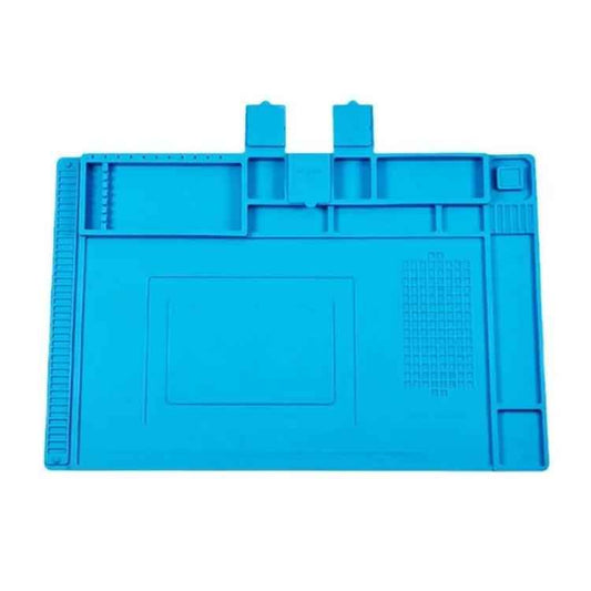 Magnetic Silicone Soldering Mat Heat Resistant Work Mat for Electronics Repair  17.7 x 11.8 Inch