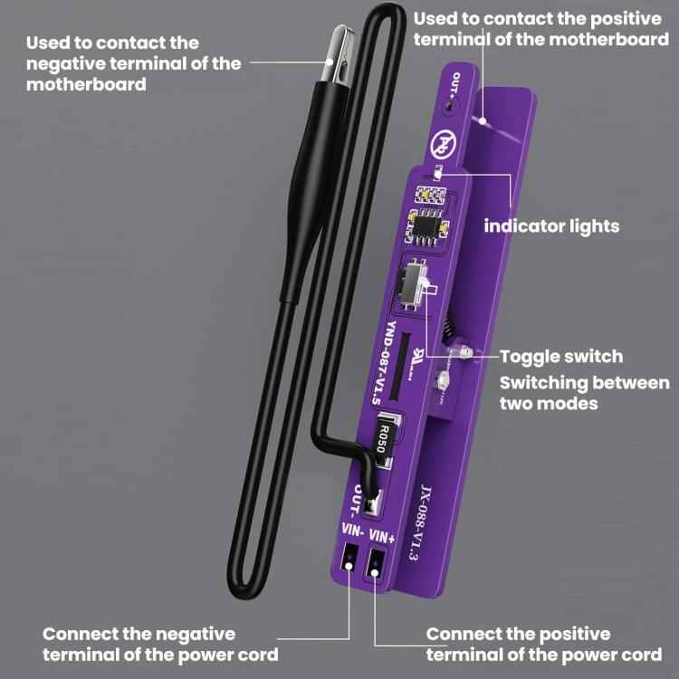 LAN RUI Unencrypted Battery-Free Power Clip For IPhone / Android