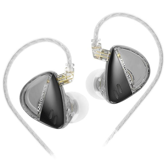 KZ X Angelears Libra Ultra-wideband Dynamic Hi-Fi In-Ear 1.2m Wired Earphones, Black Balanced Standard, Black Balanced With Mic, Black High-Resolution Standard, Black High-Resolution With Mic, Silver X Edition Standard, Silver X Edition With Mic