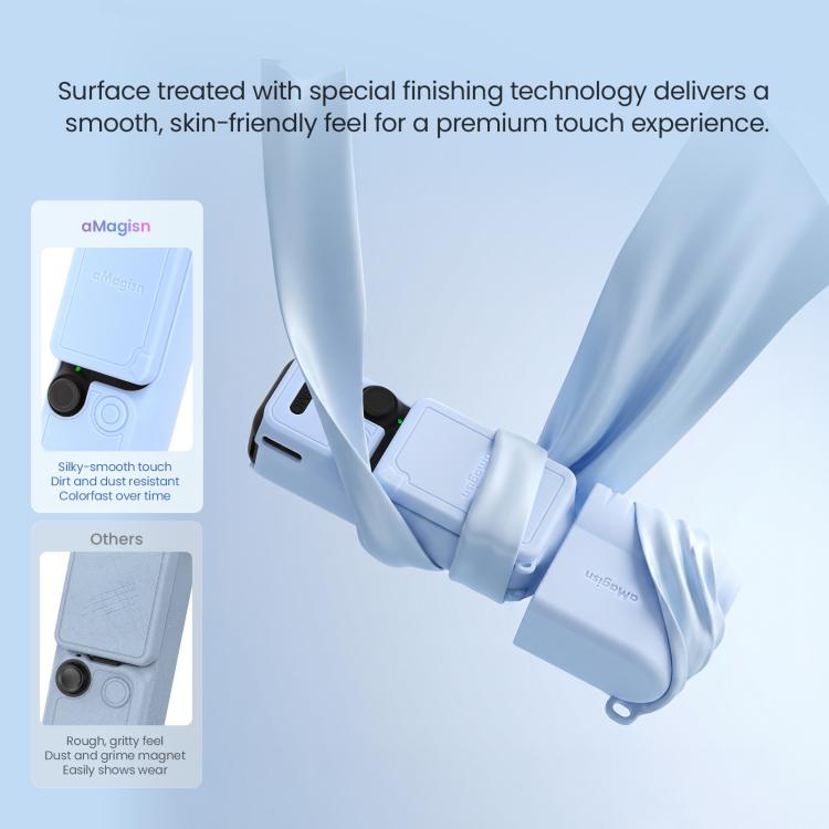 For DJI Osmo Pocket 4 aMagisn Multi-color Silicone Protective Case Full Body Sleeve Precision Cutout Anti-Scratch Skin