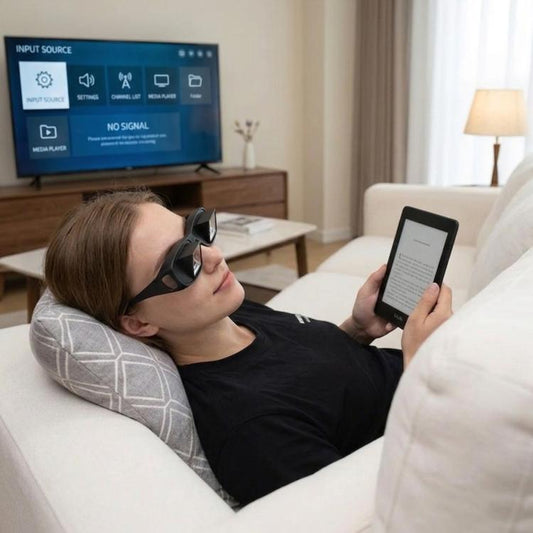 HD Recumbent Reflective Lazy Glasses For Playing Mobile Phone And Watching TV, Large, Medium, Small