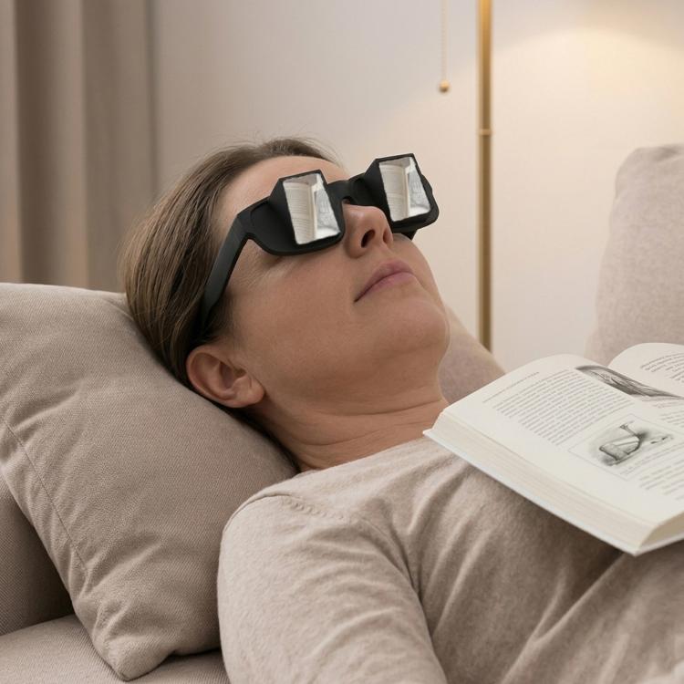 HD Recumbent Reflective Lazy Glasses For Playing Mobile Phone And Watching TV, Large, Medium, Small